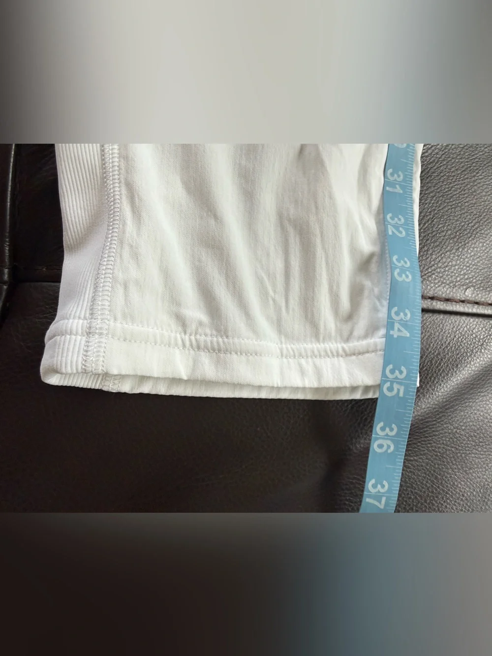 Lululemon Dance Studio Mid-Rise White Cropped Pant Size 6